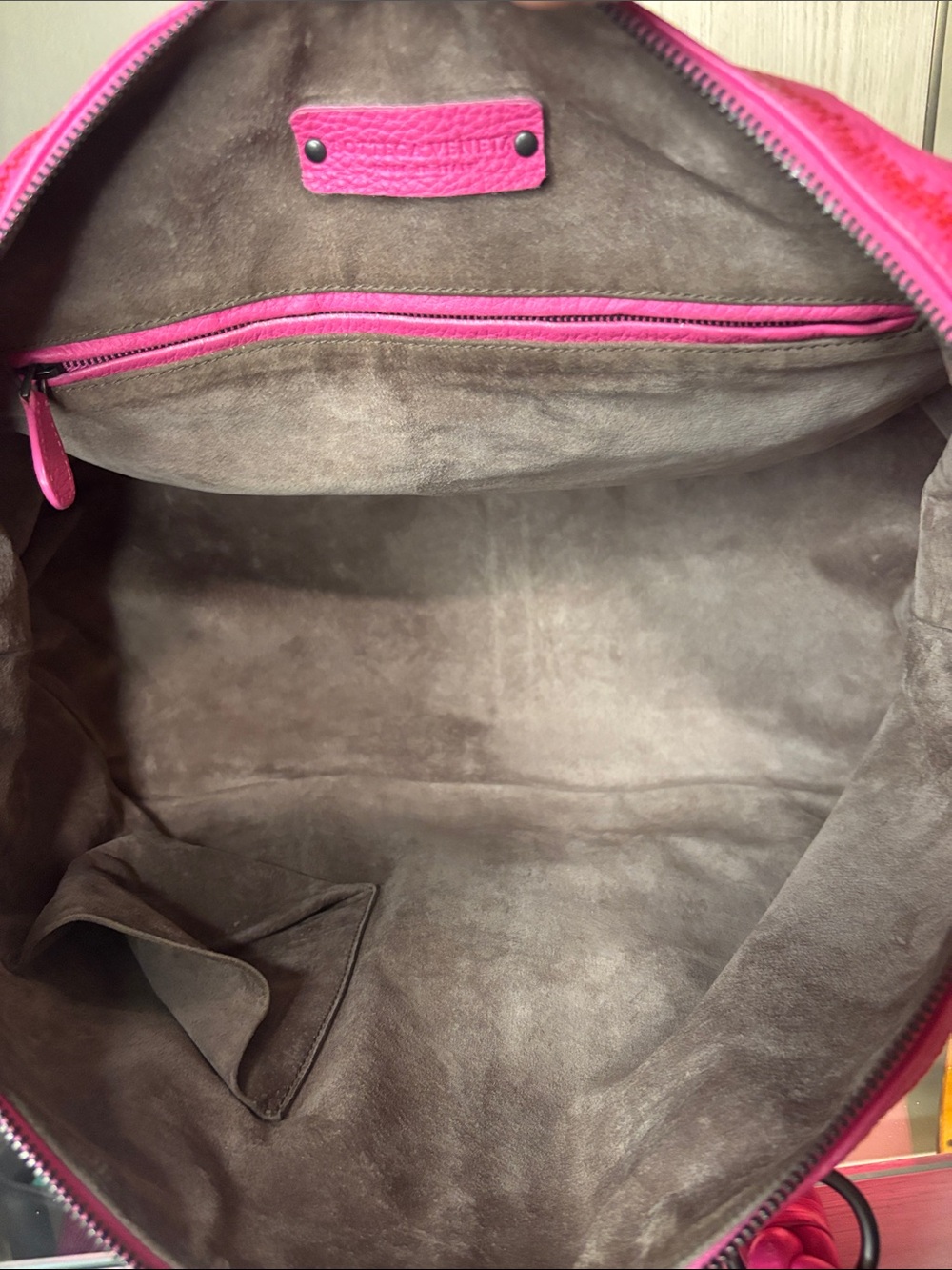 Bottega Veneta Intrecciato Cervo Deerskin Tote/Shoulder Bag w/COA~Final Price - Picture 13 of 16